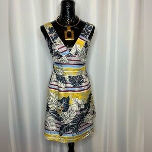 H&m jacquard floral shimmer jumper dress